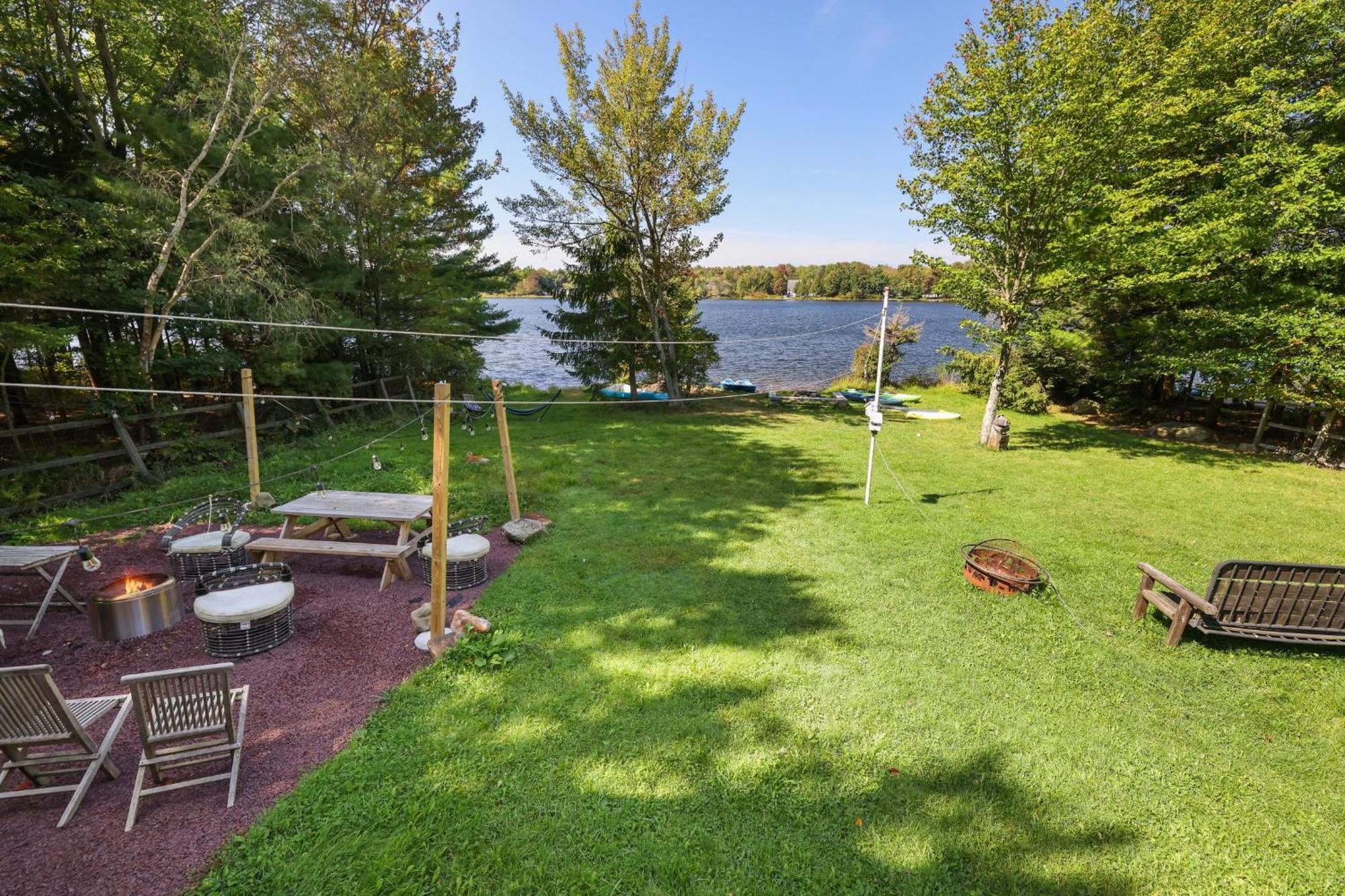 Zen Den - Pocono Lakefront With Hot Tub ! Pocono Summit Esterno foto